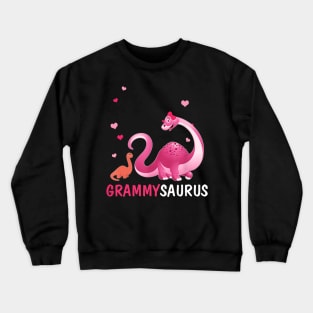 Grammysaurus T Shirt Grammy-Shirt Dinosaur-Tee For Grandma Crewneck Sweatshirt